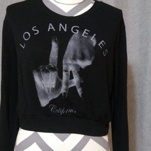 Toska Los Angeles, California Midriff Sweater